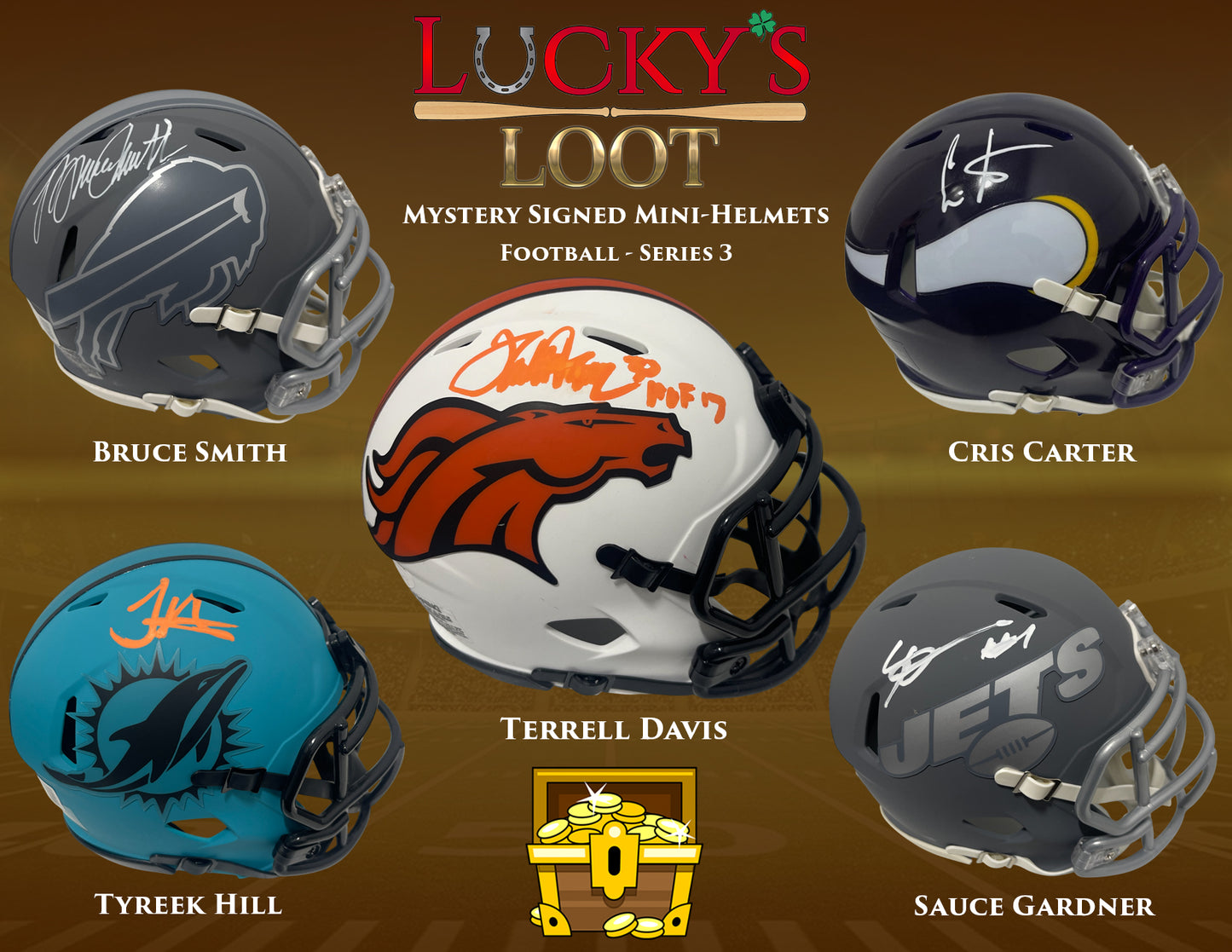 Lucky's Loot Mini Helmet Series 3 Mystery Box