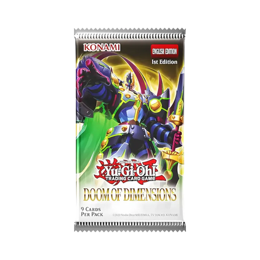 Yu-Gi-Oh!: Doom of Dimensions - 1st Edition - Booster Display (EN)