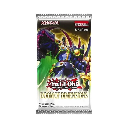 Yu-Gi-Oh!: Doom of Dimensions - 1. Auflage - Booster Display (DE)