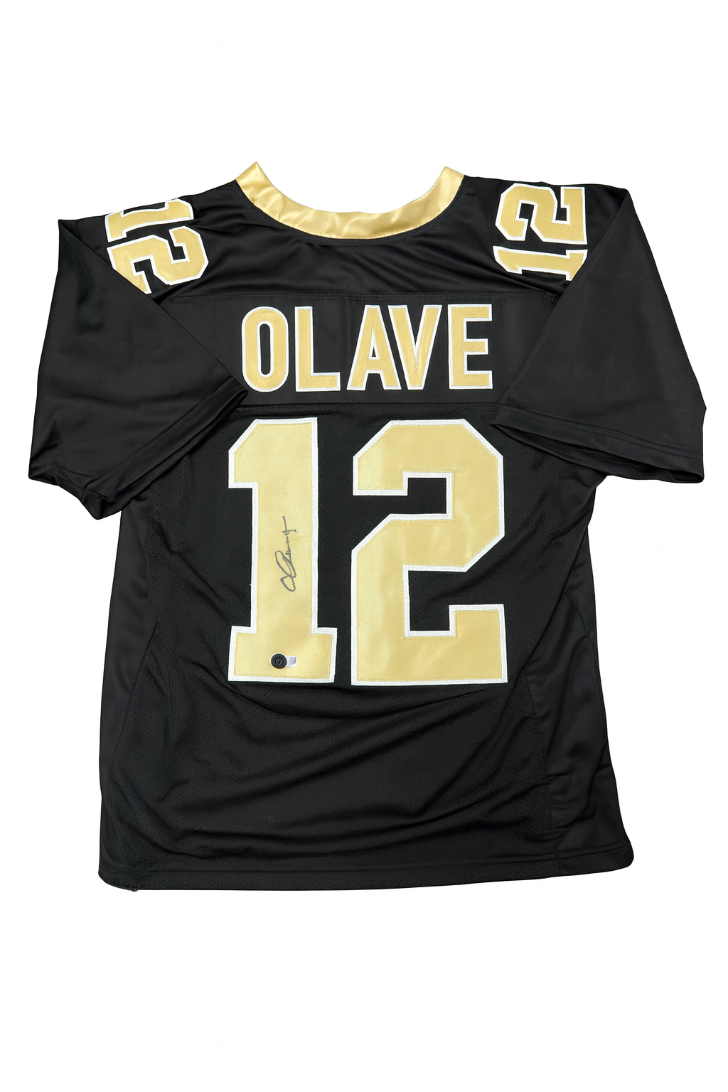 Chris Olave signiertes Custom Jersey