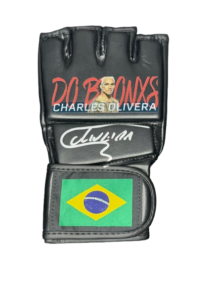 Charles Oliveira signed MMA Glove