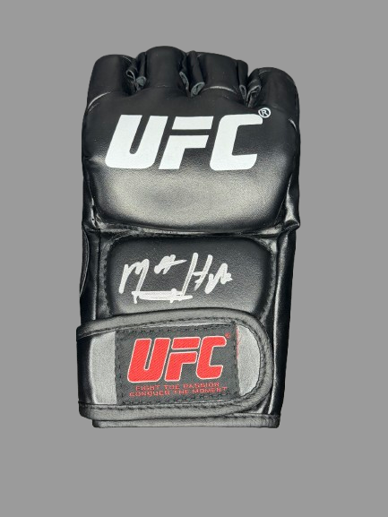 Matt Hughes signed MMA Glove