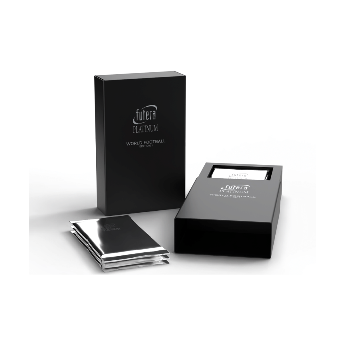 2025 Futera Platinum World Football Edition Hobby Box – Fußball Trading Cards Premium