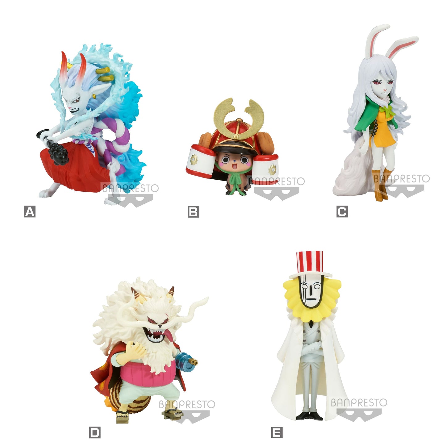 One Piece WCF Minifiguren 7 cm Wanokuni Onigashima 7 - Banpresto