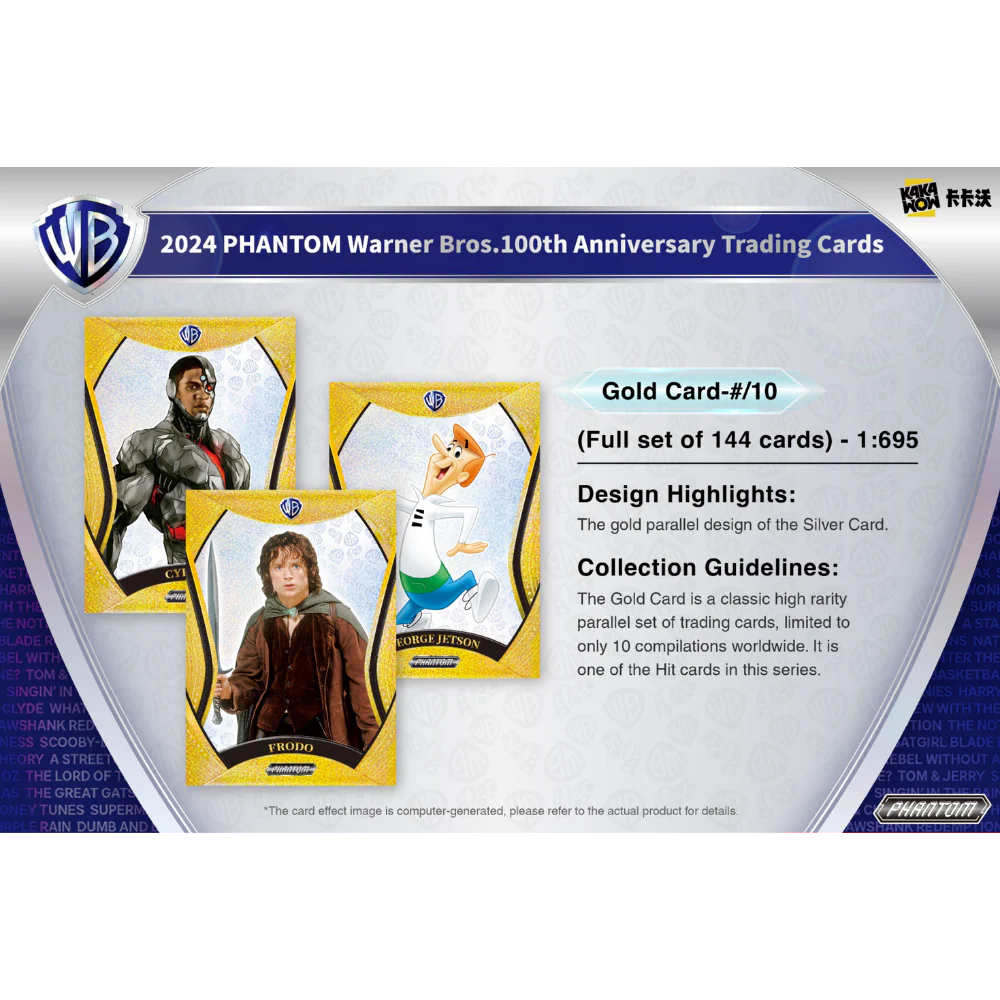 Kakawow Warner Bros Phantom Karten kaufen – Trading Cards Set | WB Sammelkarten offiziell