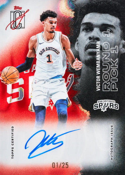 2025/26 Topps Signature Class Basketball – NBA Mega Box (10 Packs)