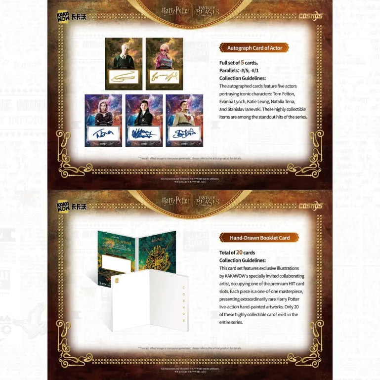 Kakawow Harry Potter Cosmos Karten kaufen – Trading Cards Set | Harry Potter Sammelkarten offiziell