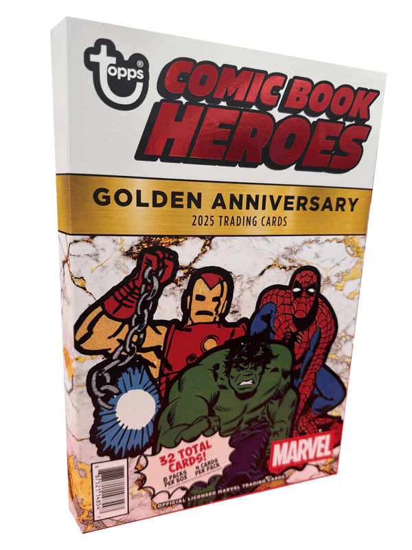 Topps Marvel Comic Book Heroes 1975 Golden Anniversary Hobby Box Pack
