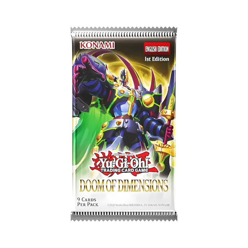 Yu-Gi-Oh!: Doom of Dimensions - 1st Edition - Booster Display (EN)