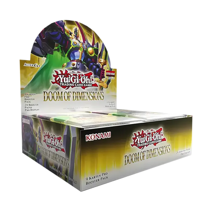 Yu-Gi-Oh!: Doom of Dimensions - 1. Auflage - Booster Display (DE)