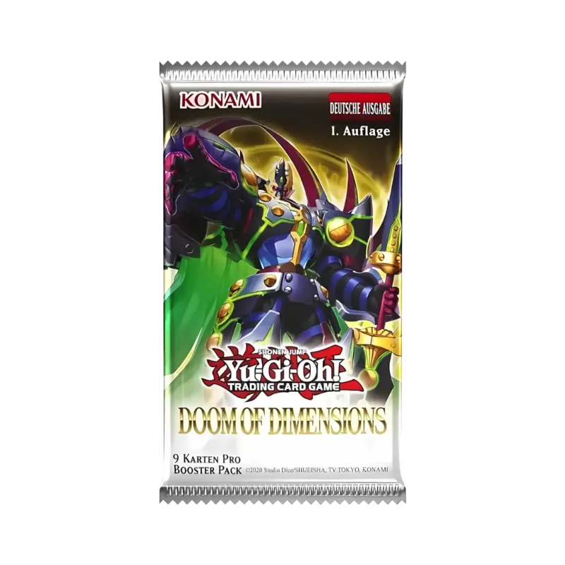 Yu-Gi-Oh!: Doom of Dimensions - 1. Auflage - Booster Display (DE)