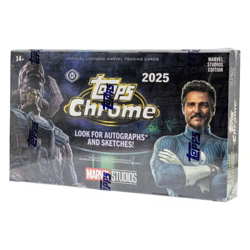 2025 topps Chrome Marvel Studios Hobby Box