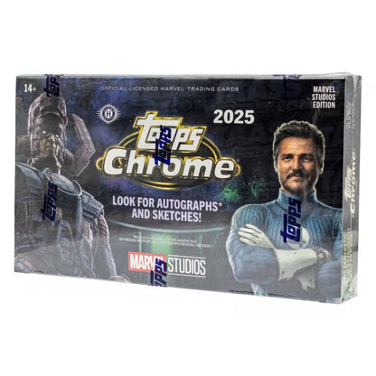 2025 topps Chrome Marvel Studios Hobby Box
