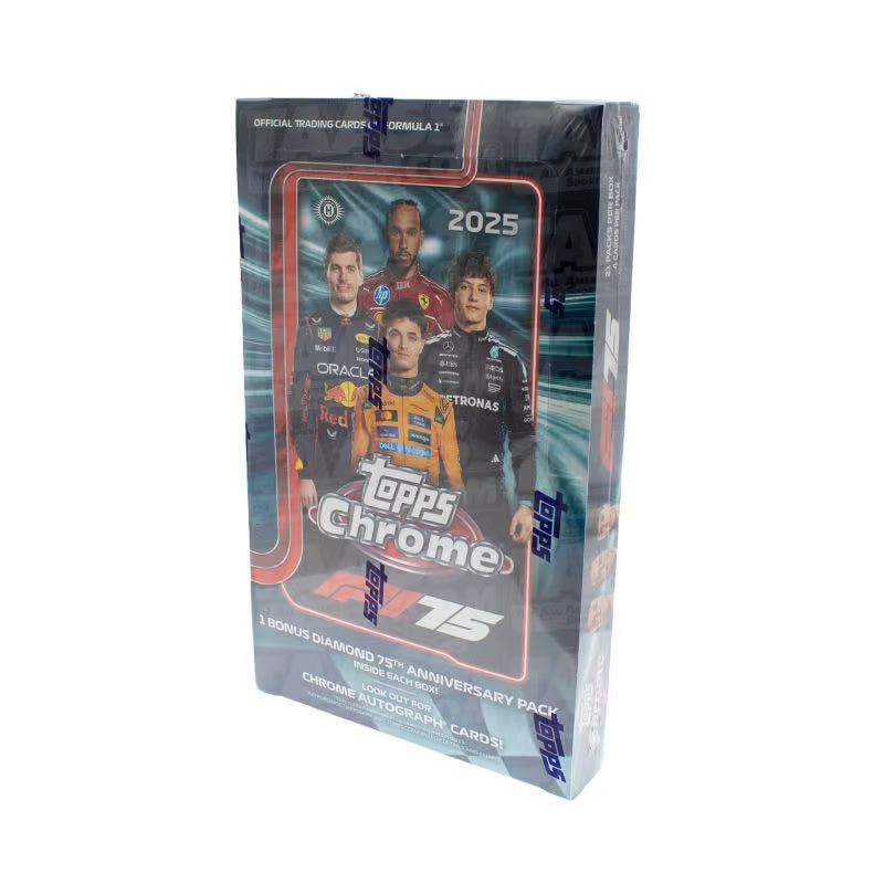 2025 Topps Chrome Formula 1 Hobby Box – Formel 1