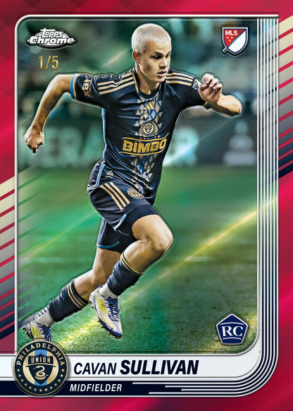 Topps Chrome MLS 2025 Hobby-Box