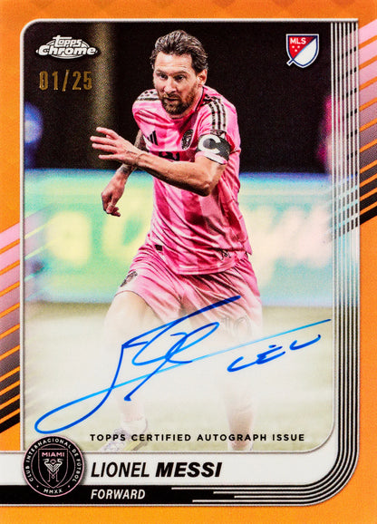 Topps MLS 2025 Messi