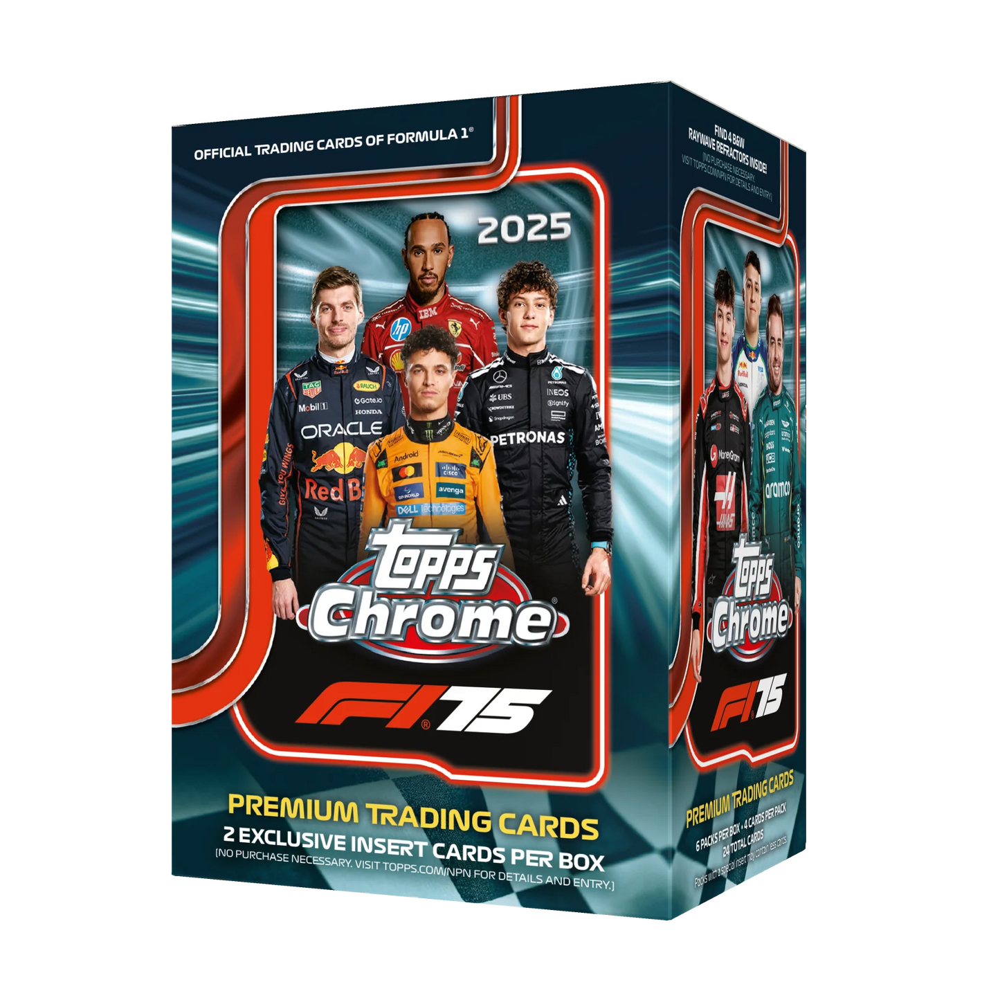 Topps Chrome F1 Formula 1® 2025 Value Box