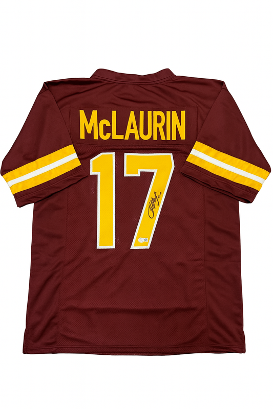 Terry McLaurin signiertes Custom Jersey