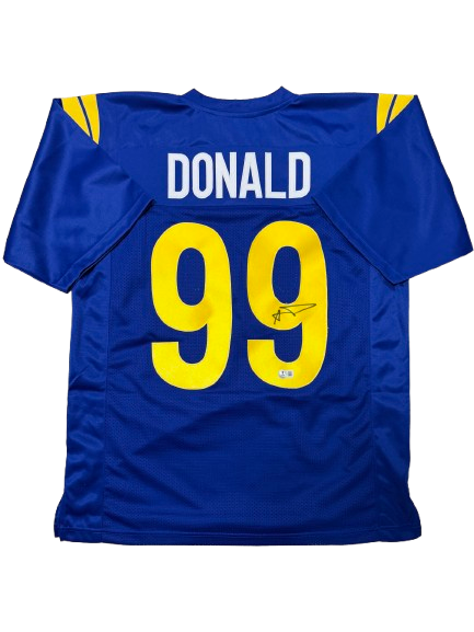 Aaron Donald signiertes Custom Jersey