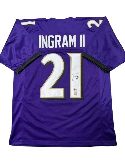 Mark Ingram II signiertes Custom Jersey
