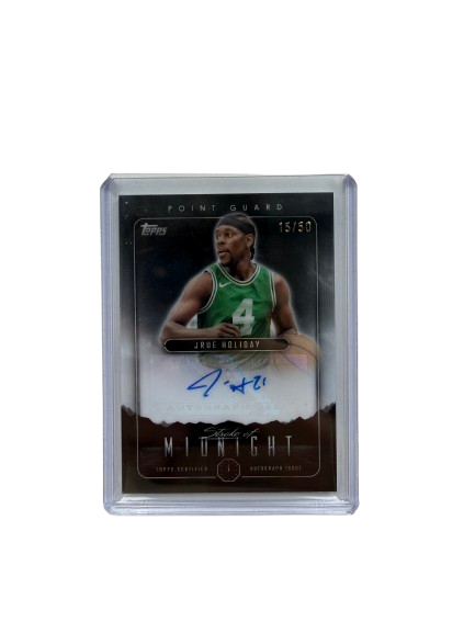 Jrue Holiday Auto 15/50 Topps Midnight 2024 NBA