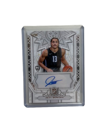 Jett Howard Auto 12/99 Topps Royalty 2023/24 Rookie NBA