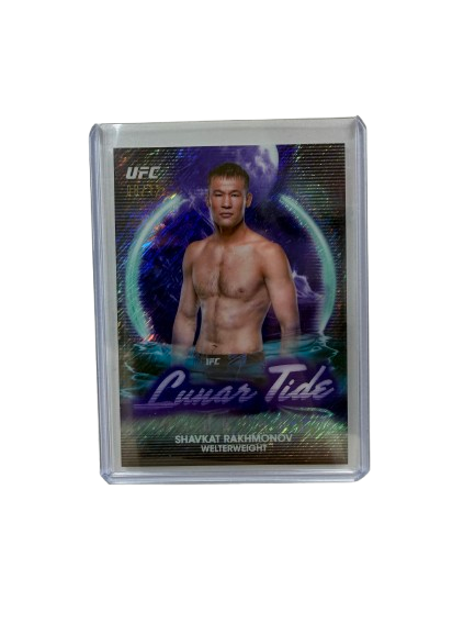Shavkat Rakhmonov 08/12 Topps Midnight Lunar Tide 2025 UFC