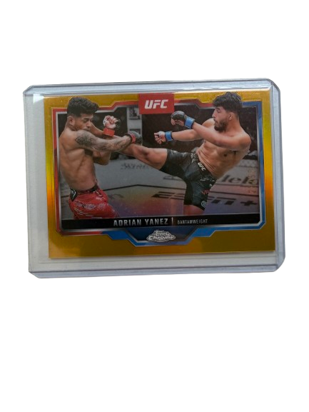 Adrian Yanez 23/50 Topps Chrome 2025 UFC