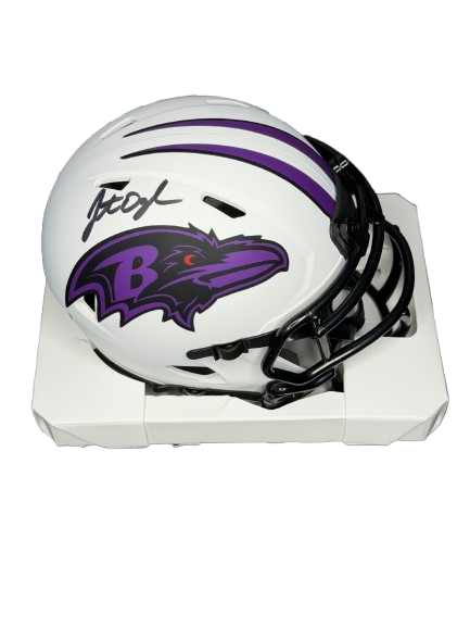 Jonathan Ogden signierter Baltimore Ravens Mini Helm