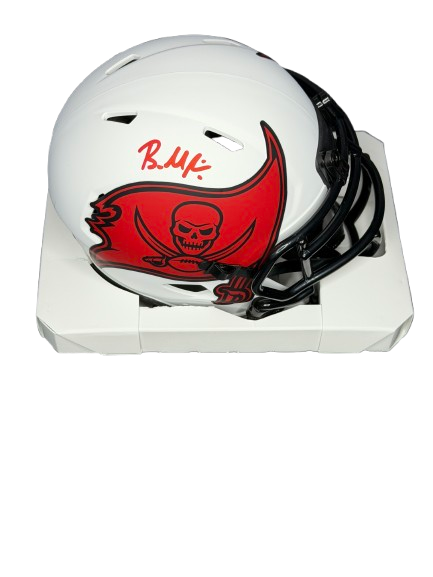 Baker Mayfield signierter Tampa Bay Buccaneers Mini Helm