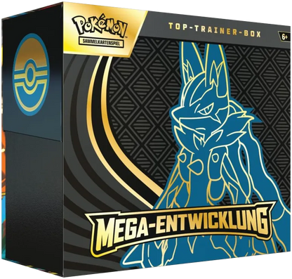 Mega-Entwicklung - Top-Trainer-Box Lucario - deutsch