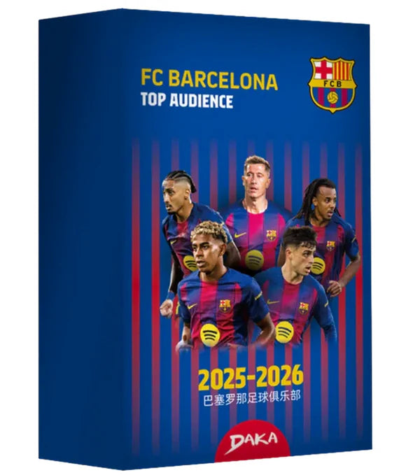 2025‑26 DAKA Real Madrid Top Audience Hobby Box – FC Barcelona Trading Cards