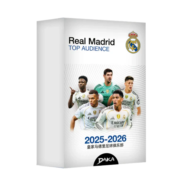 2025‑26 DAKA Real Madrid Top Audience Hobby Box – Real Madrid Trading Cards