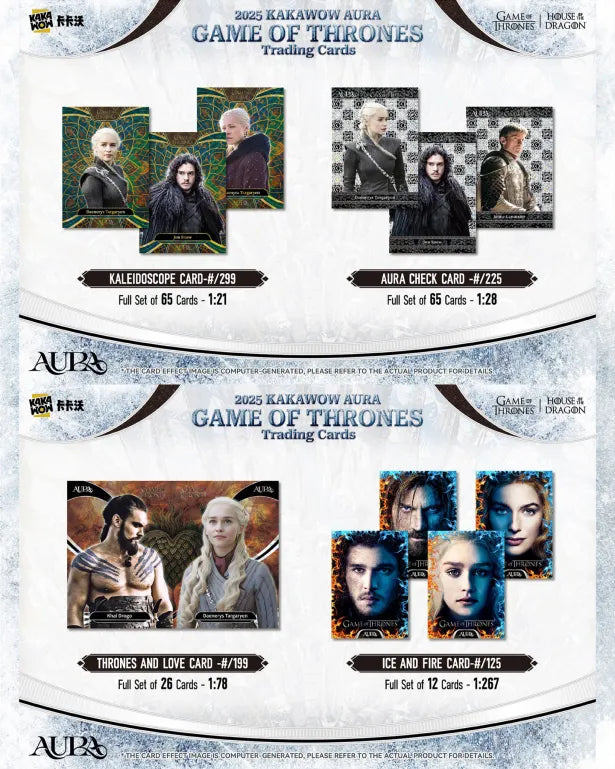 KakaWow 2025 Aura Game of Thrones - Hobby Box