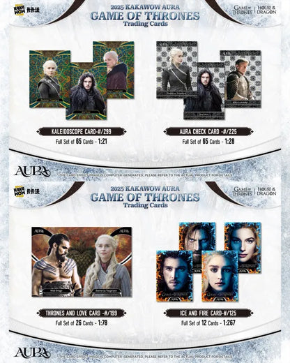 KakaWow 2025 Aura Game of Thrones - Hobby Box