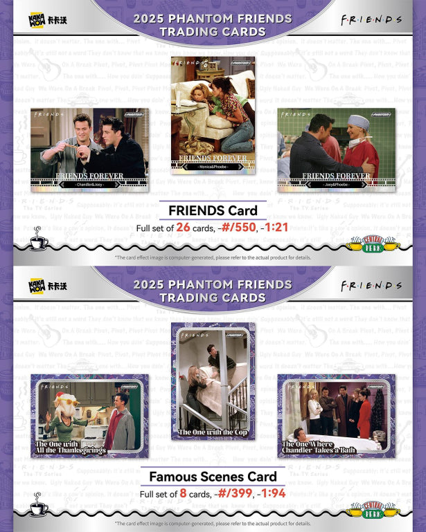 Kakawow Friends Phantom Karten kaufen – Trading Cards Set | Friends Sammelkarten offiziell