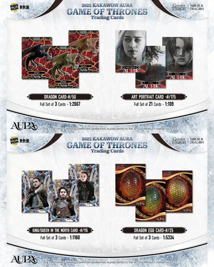KakaWow 2025 Aura Game of Thrones - Hobby Box