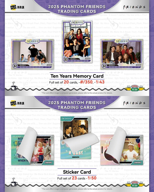 Kakawow Friends Phantom Karten kaufen – Trading Cards Set | Friends Sammelkarten offiziell