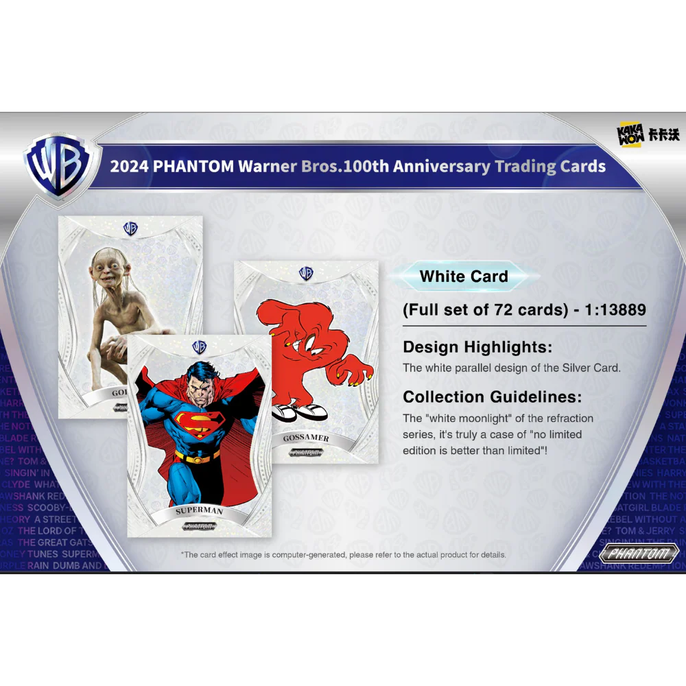 Kakawow Warner Bros Phantom Karten kaufen – Trading Cards Set | WB Sammelkarten offiziell