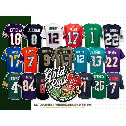 Signierter Football Jersey Serie 3