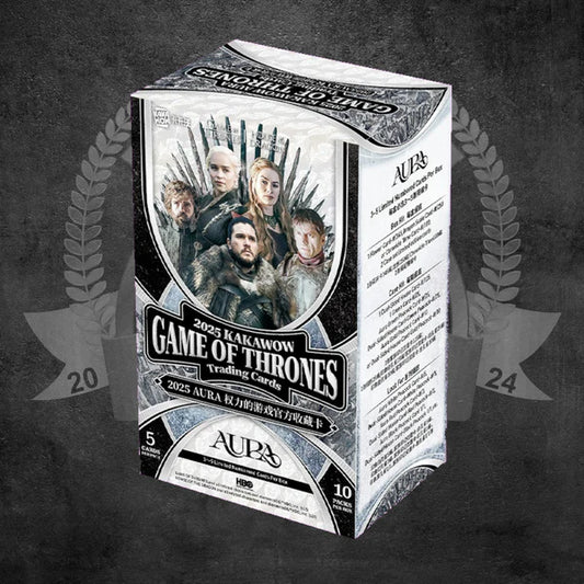 Kakawow 2025 Aura Game of Thrones Hobby Box – Trading Cards Verpackung
